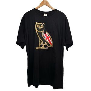 Octobers Very Own OVO Drake NEW Mens 2XL Black Owl T-Shirt OG UK London Flagship